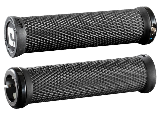 Manopla ODI Elite Motion Lock-On (130mm) - Preta